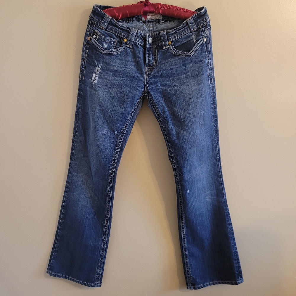 MEK | size 30 Jeans Embleshed Pockets